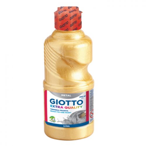 Guache Liquido Giotto Metal 250ml Ouro , Giotto , 160531401 , 8000825531415